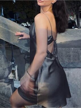 Satin Dress